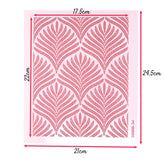 Stencil Espiga Para Repostería y Decoración